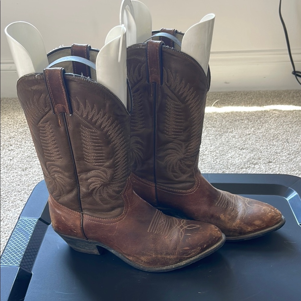 Men's Brown Western Cowboy Boots